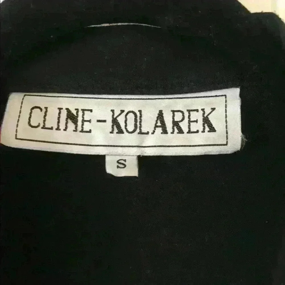 Vintage Cline - Kolarek Black Wool/Gold Size: 2 - Picture 3 of 7